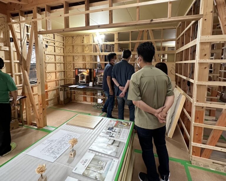 工事中見学会ありがとうございました | 鈴茂建築|田原市の 新築・リフォーム